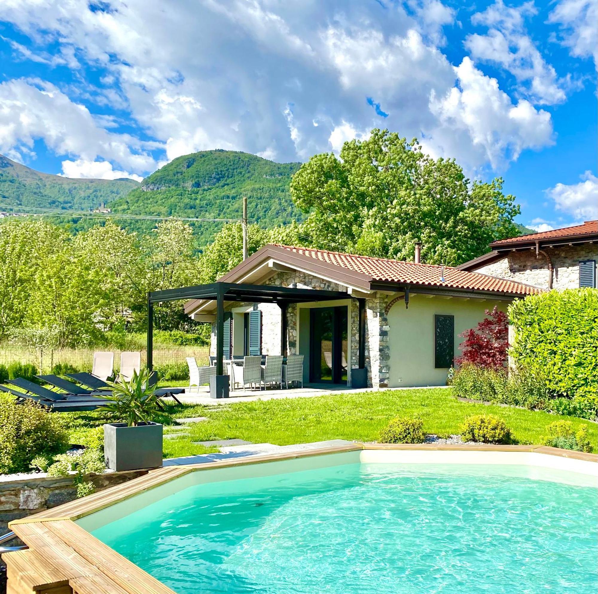 Villa Larius Gravedona Exterior foto