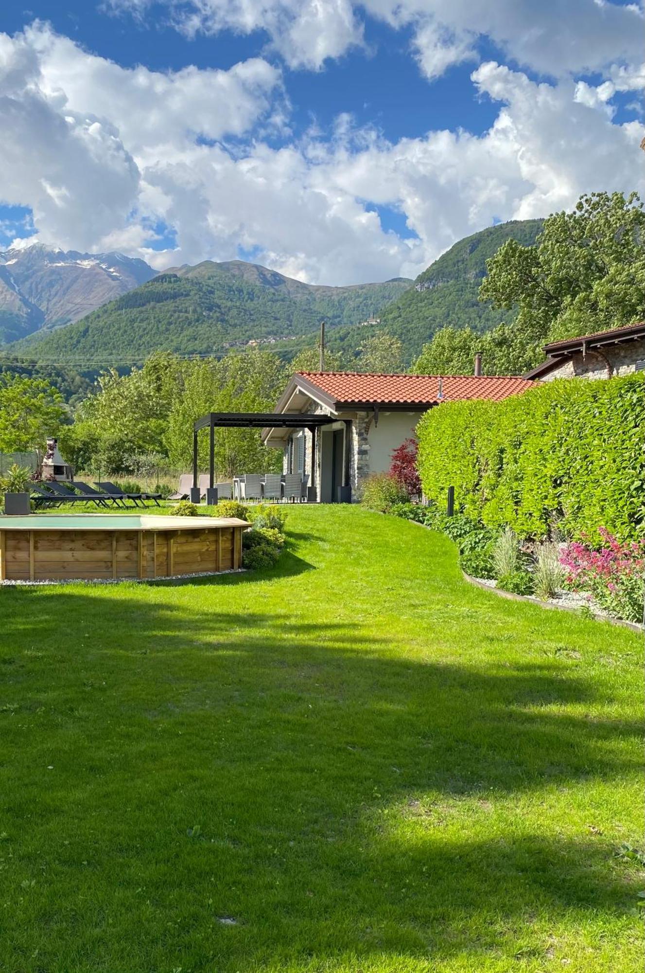 Villa Larius Gravedona Exterior foto