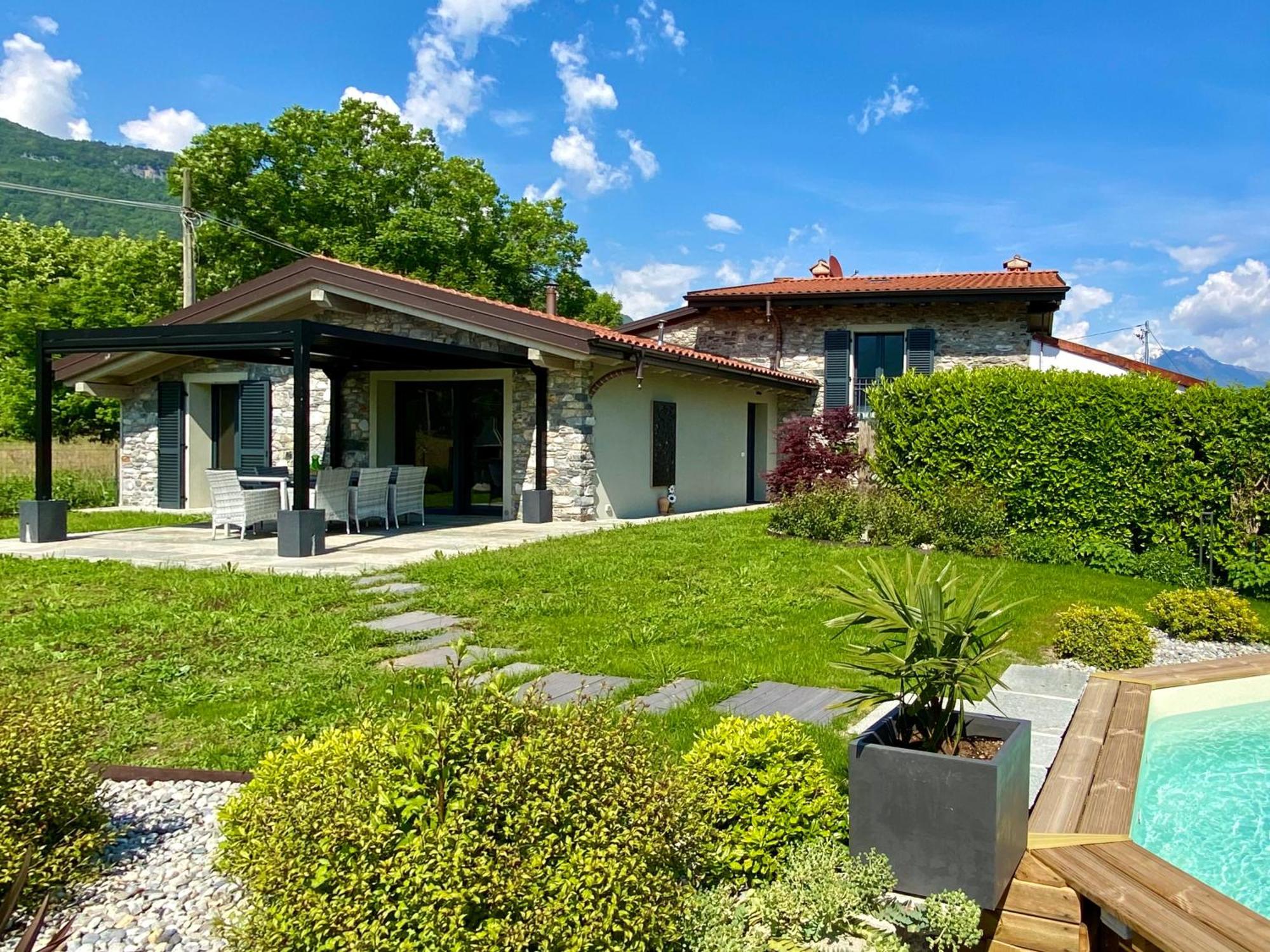 Villa Larius Gravedona Exterior foto